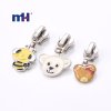 #3 Zipper Slider with Dog Cat Frog Butterfly Shape